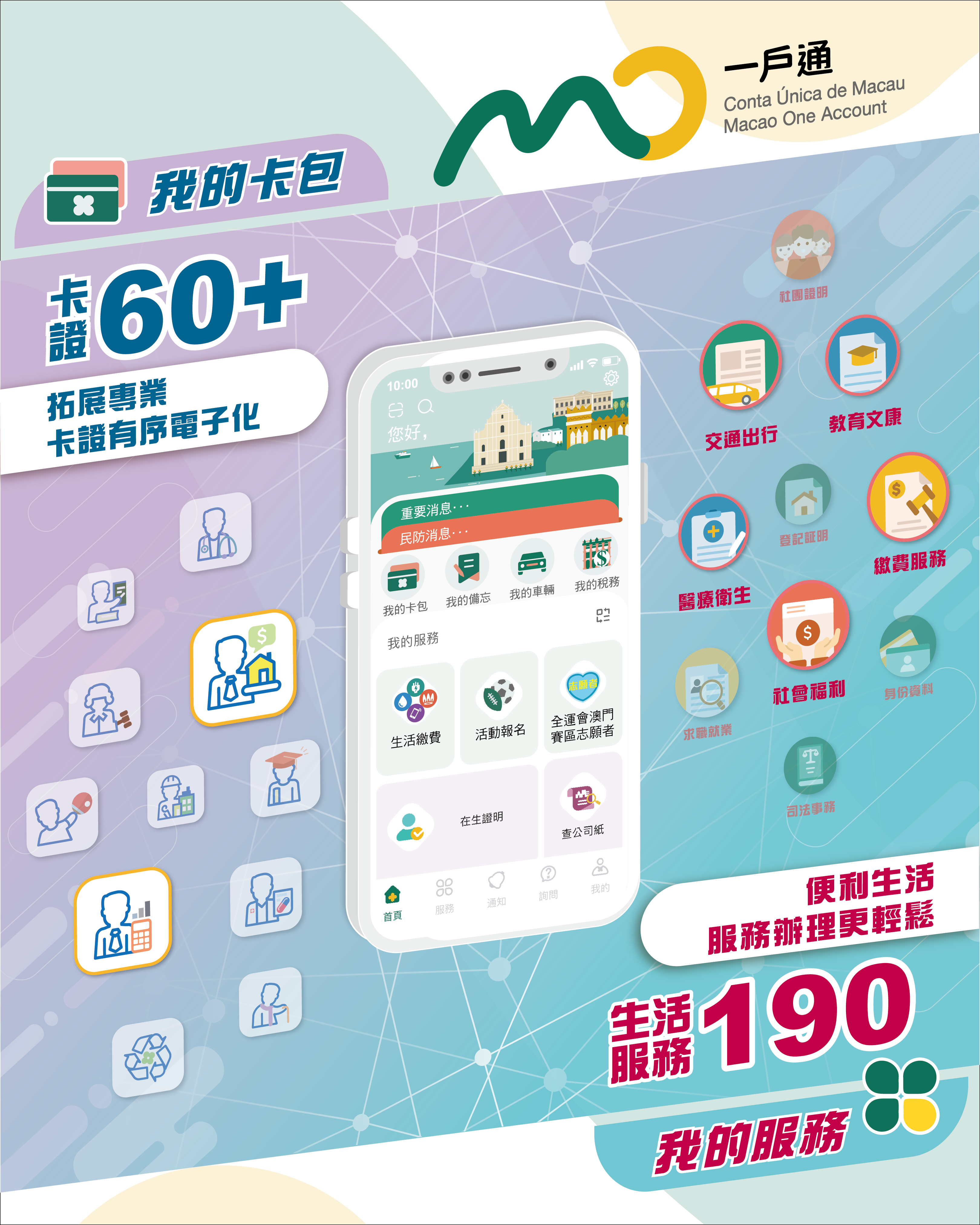“一戶通”持續拓展電子服務 “我的卡包”增至68張卡證 | 一戶通專題網站
