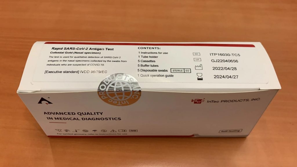 Five RAT kits to be distributed for each participating resident in Round 4 of Citywide NAT; Some