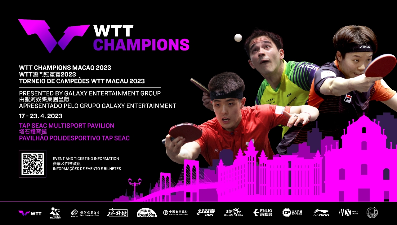 Players announced for WTT Champions Macao 2023 presented by Galaxy Entertainment Group Macao