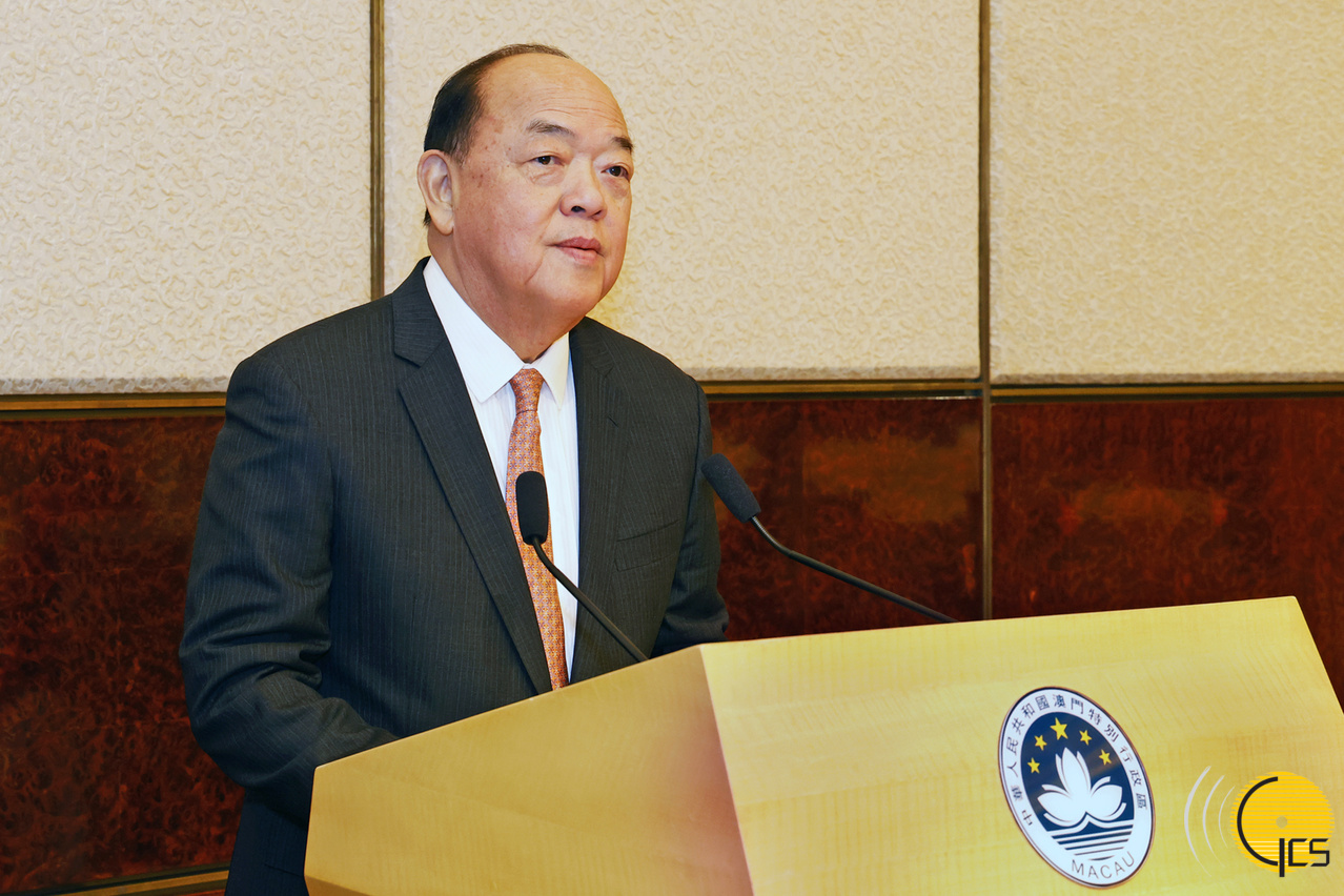 The Chief Executive, Mr Ho Iat Seng, hosts a reception for ...