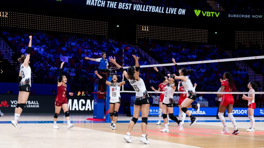 女子バレーボールネーションズリーグ2024マカオ、タイとオランダが勝利、中国が敗北（主催：ギャラクシーエンターテインメントグループ）