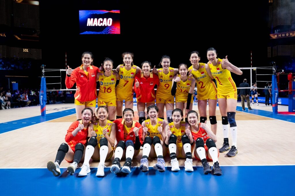 マカオで開催されたバレーボールネーションズリーグ2024で中国、ブラジル、日本が勝利、ギャラクシーエンターテインメントグループ提供 – マカオ特別行政区政府ポータル