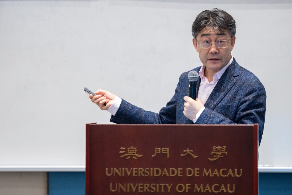 中科院院士高福於澳大談病毒與宿主的相互作用 – 澳門特別行政區政府入口網站