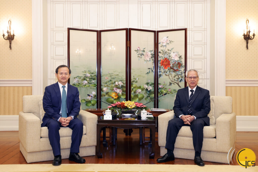 行政長官岑浩輝與北京市市長殷勇會面。 – 澳門特別行政區政府入口網站
